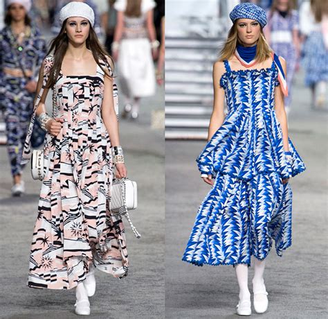 chanel cruiser 2019|Chanel resort 2017 dresses.